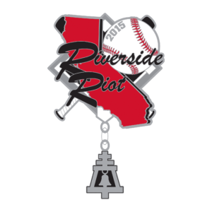 A world series pin, sports trading pin